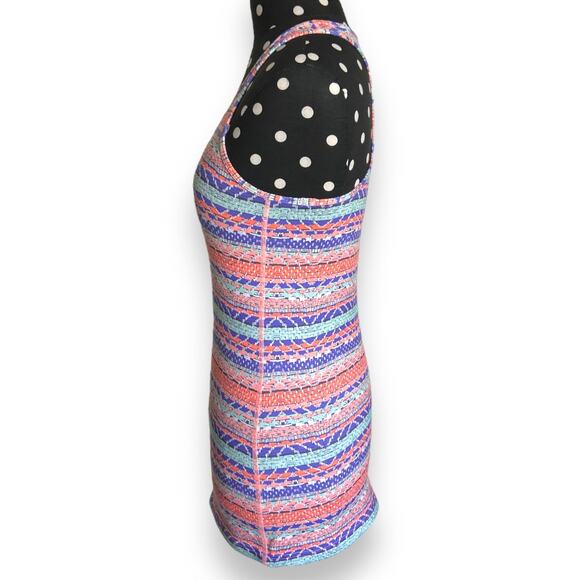 Ivivva Girls Tank KeepUrCool Racer Racerback Dreamweaver Power Purple Pop Orange - Picture 5 of 6